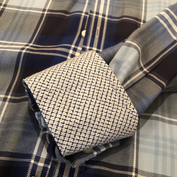 Thomas Dean Men’s Button Button Up Shirt - Picture 5 of 8